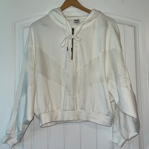 PINK 1/2 Zip Up Hoodie Size Small - Picture 2 of 7